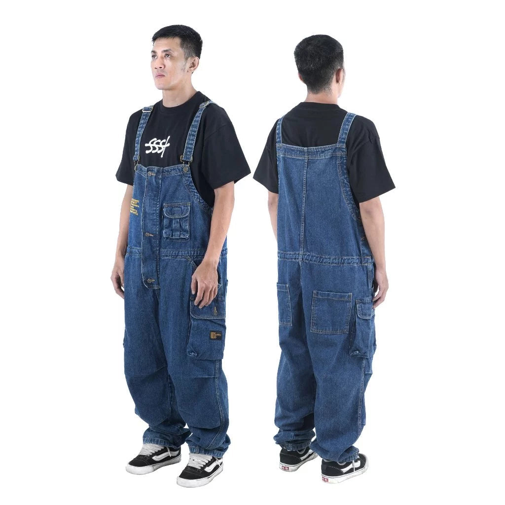 Experienced Denim Overall Light Indigo