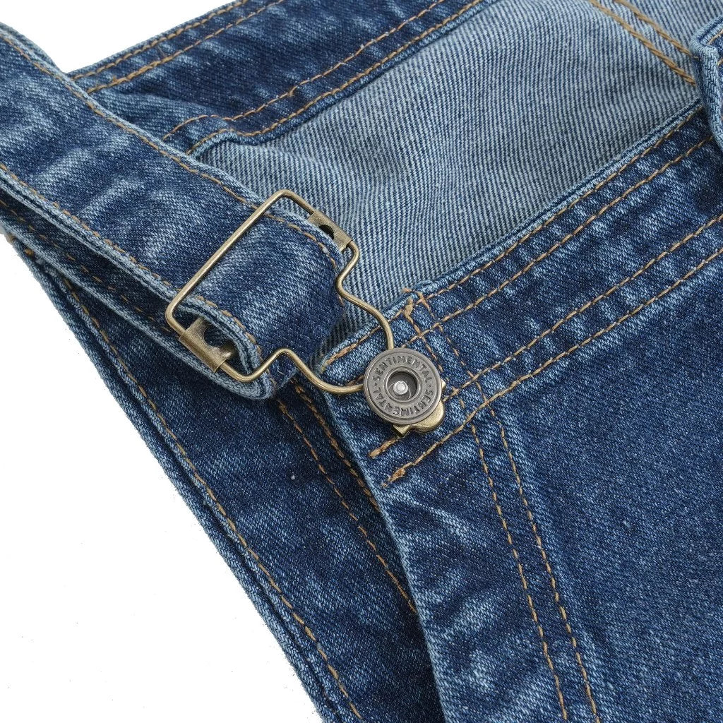 Experienced Denim Overall Light Indigo