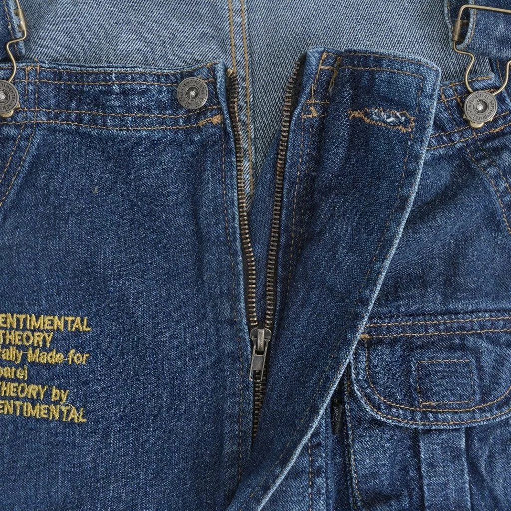 Experienced Denim Overall Light Indigo