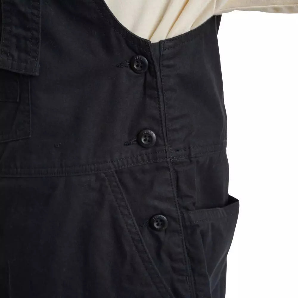 WS TRISHA OVERALL MIDI DRESS