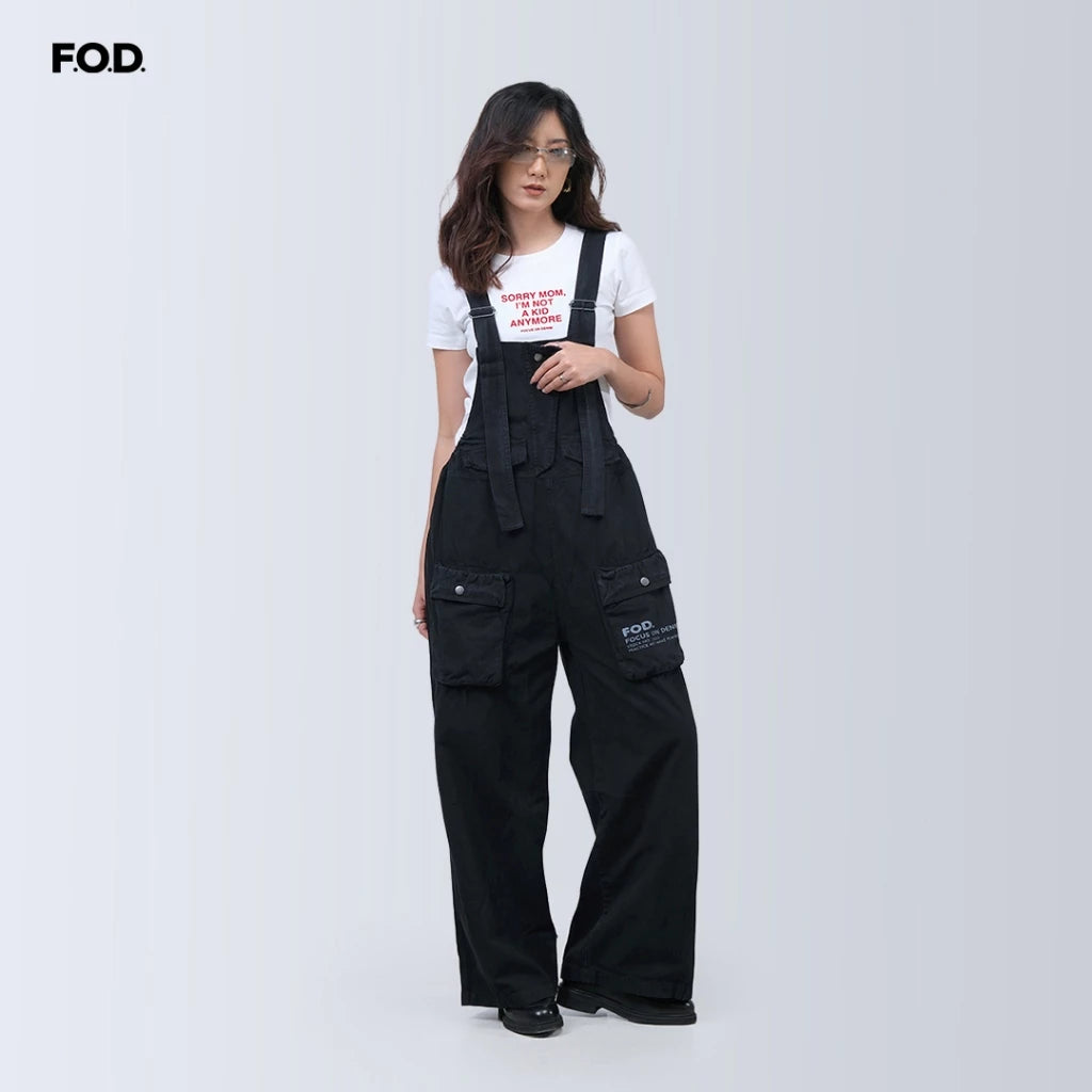 Overall Lala Dark Grey