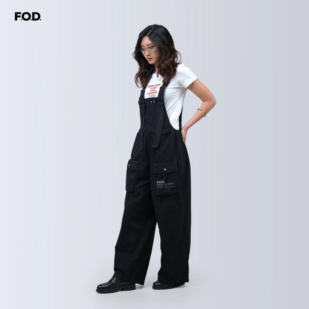 Overall Lala Dark Grey