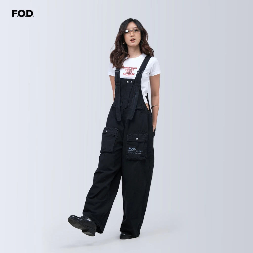 Overall Lala Dark Grey