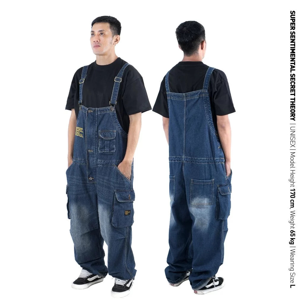 Experienced Denim Overall Indigo
