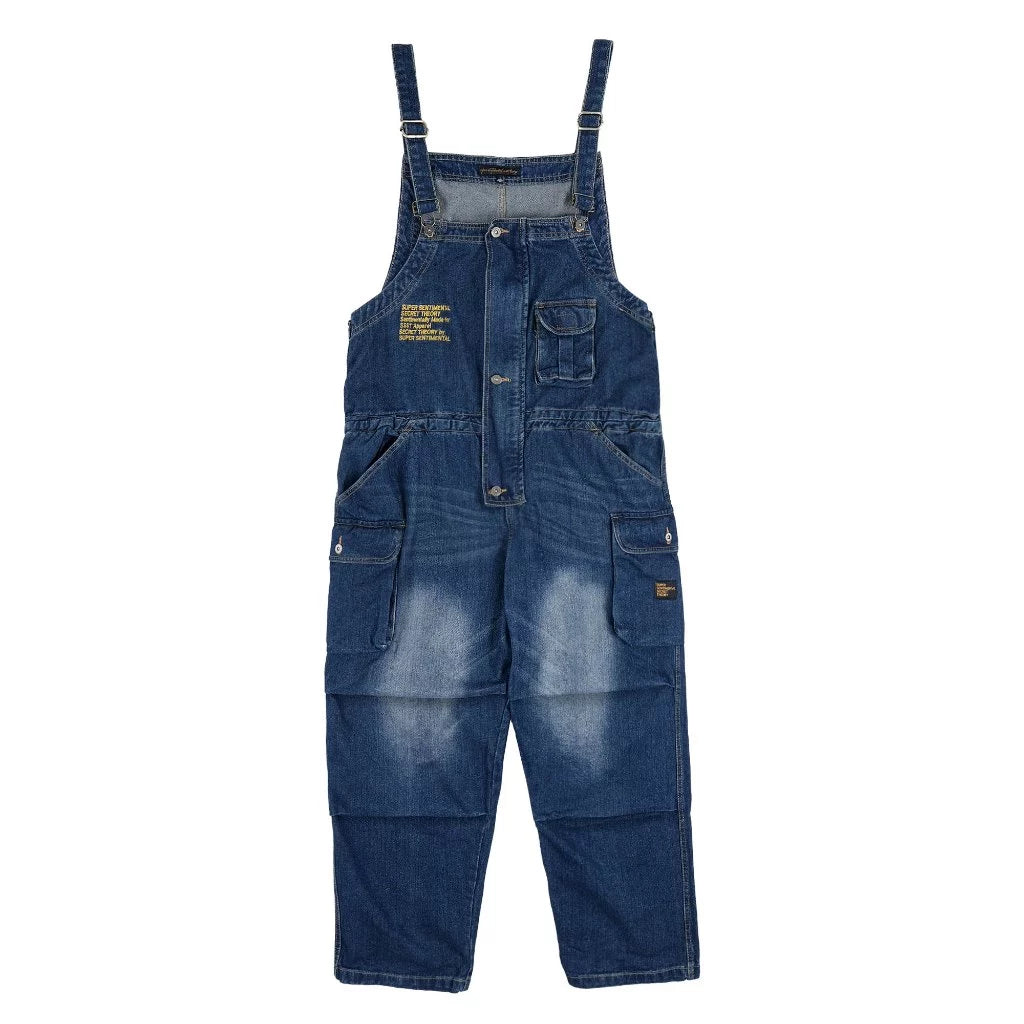 Experienced Denim Overall Indigo