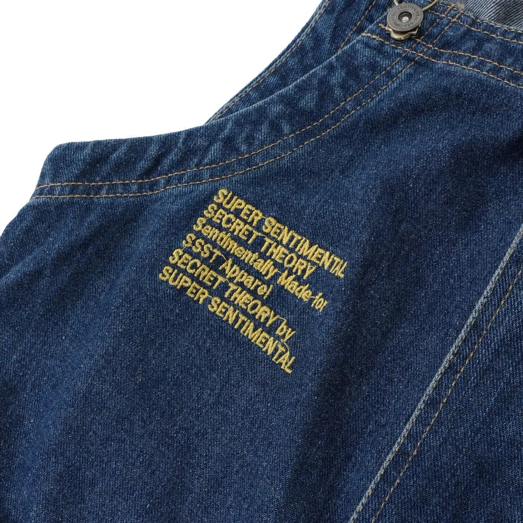 Experienced Denim Overall Indigo
