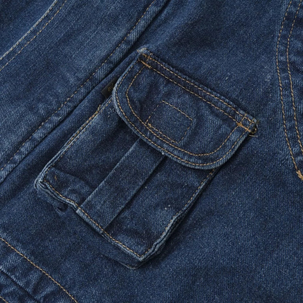 Experienced Denim Overall Indigo