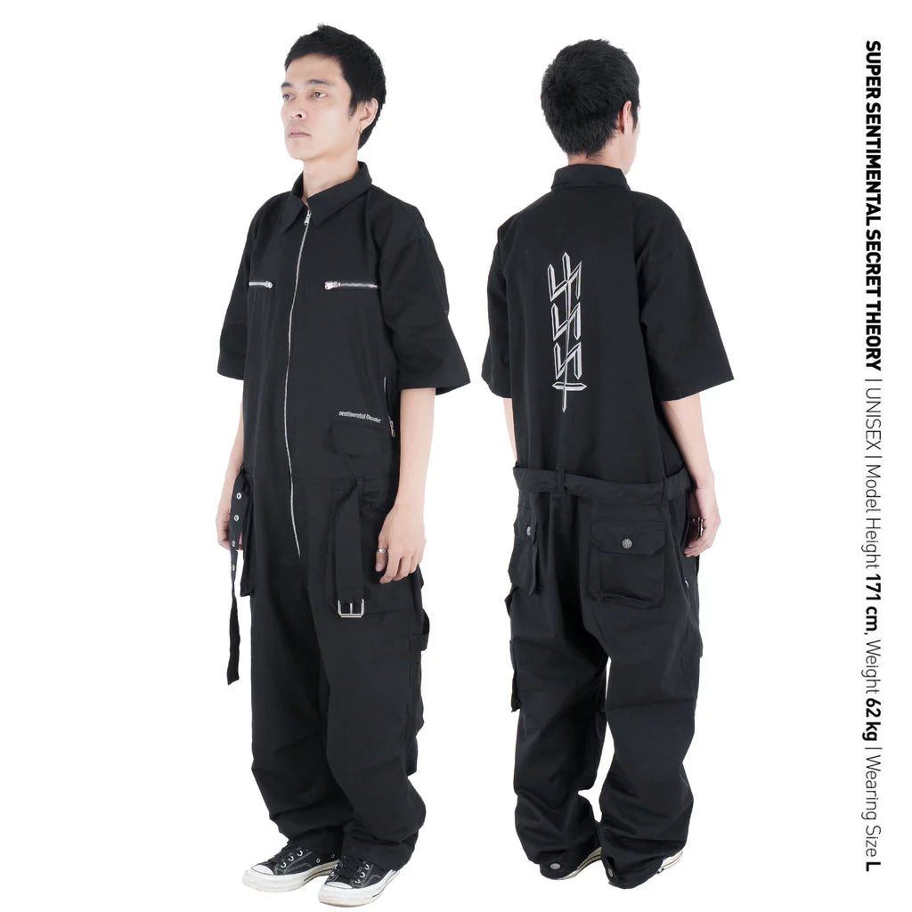 Disaster Terstal Coverall Black
