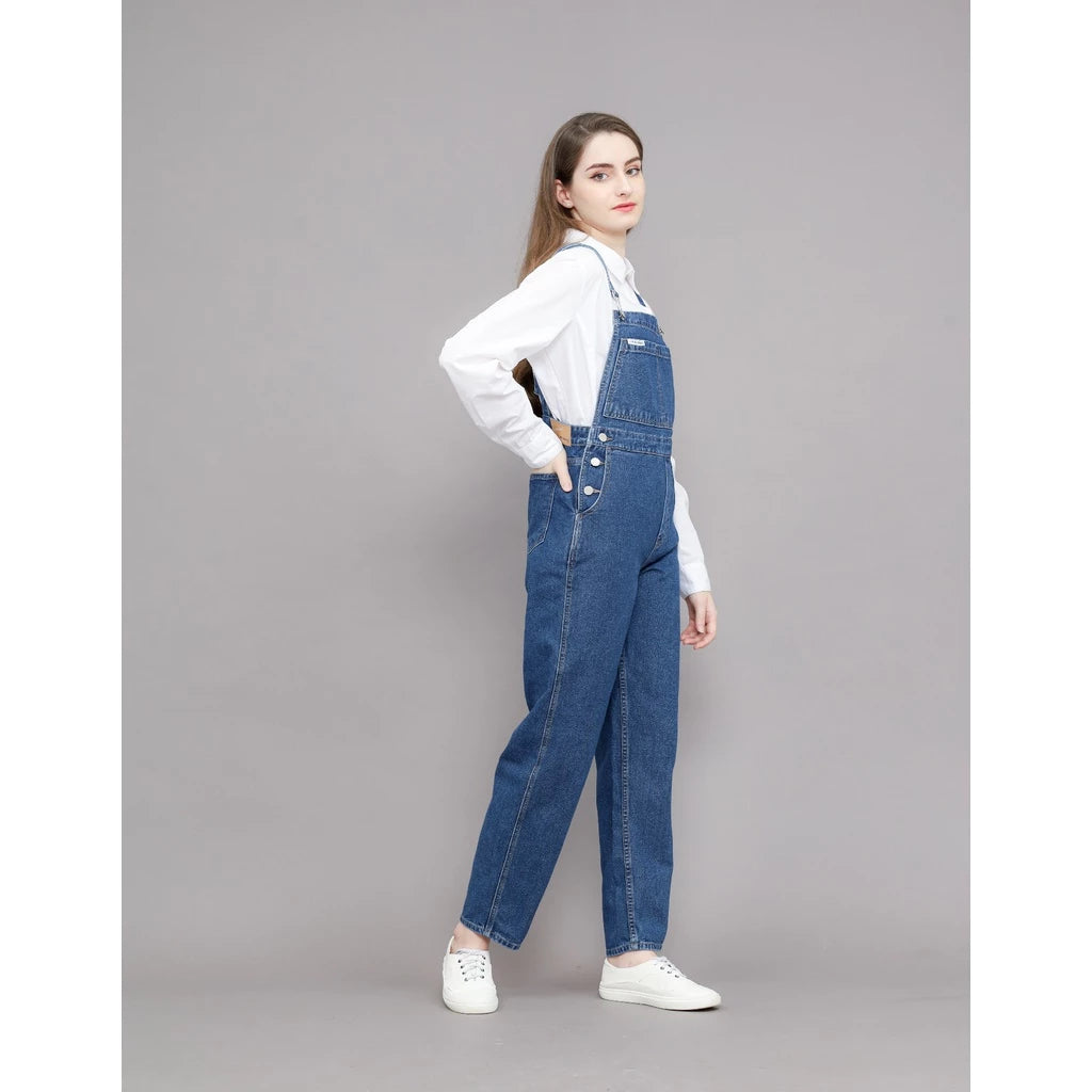 Classic Blue Denim Overall