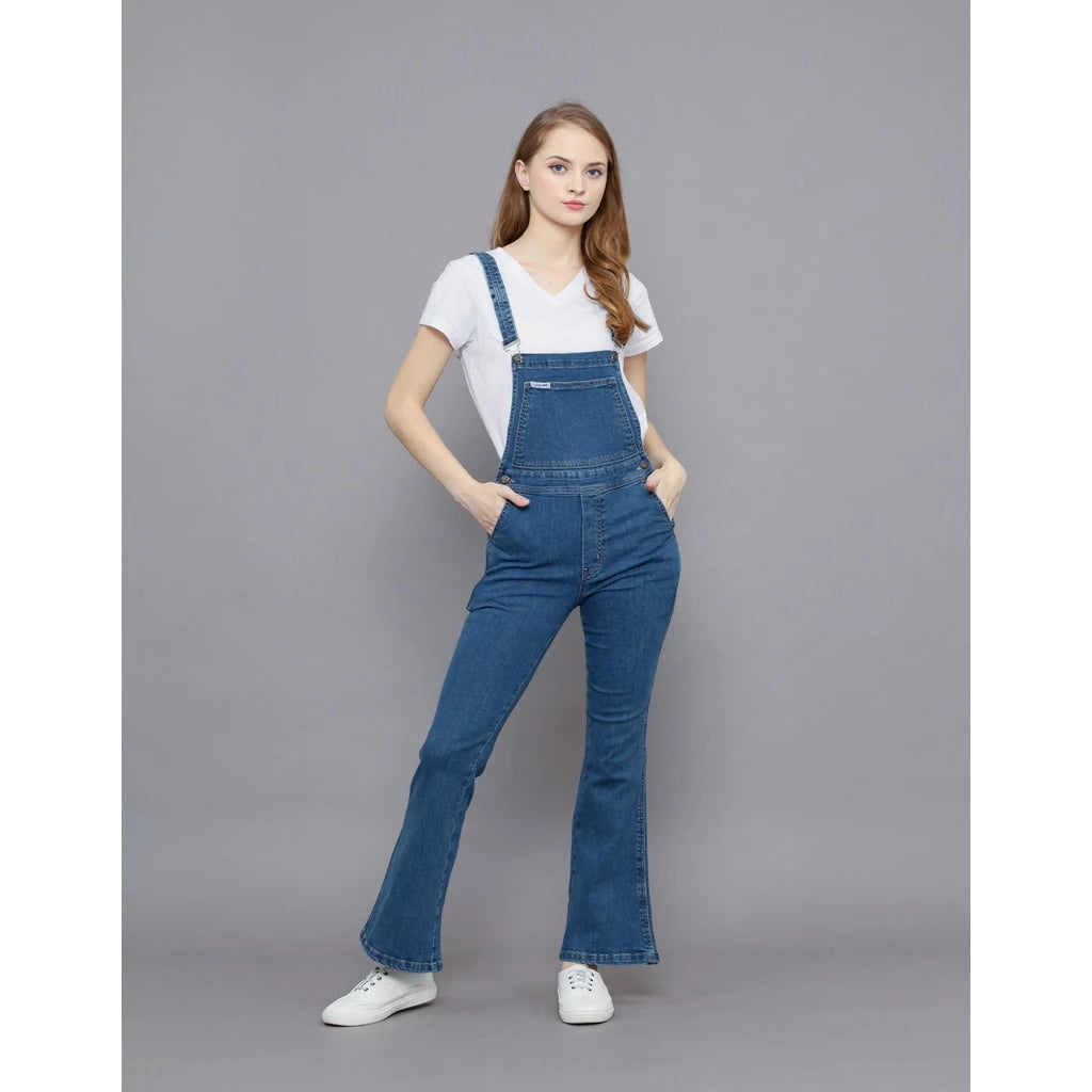Neo Flare Denim Overall
