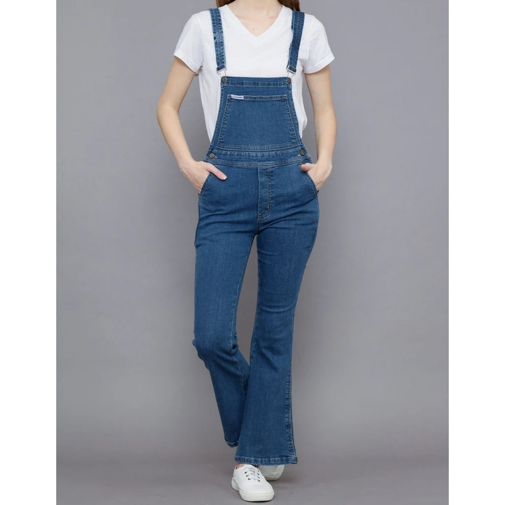 Neo Flare Denim Overall