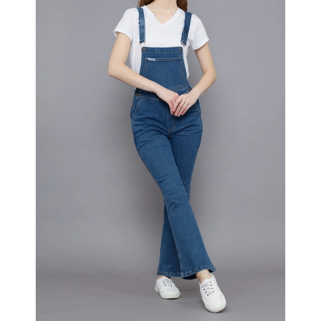 Neo Flare Denim Overall