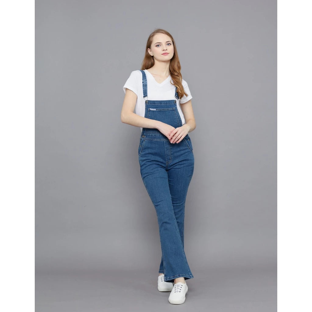 Neo Flare Denim Overall