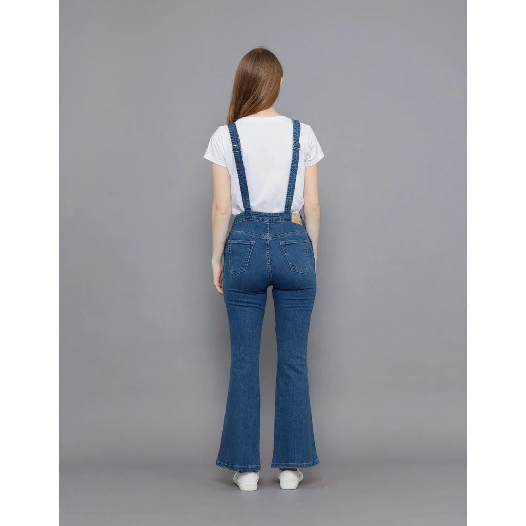 Neo Flare Denim Overall