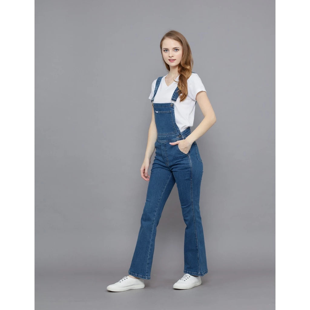 Neo Flare Denim Overall