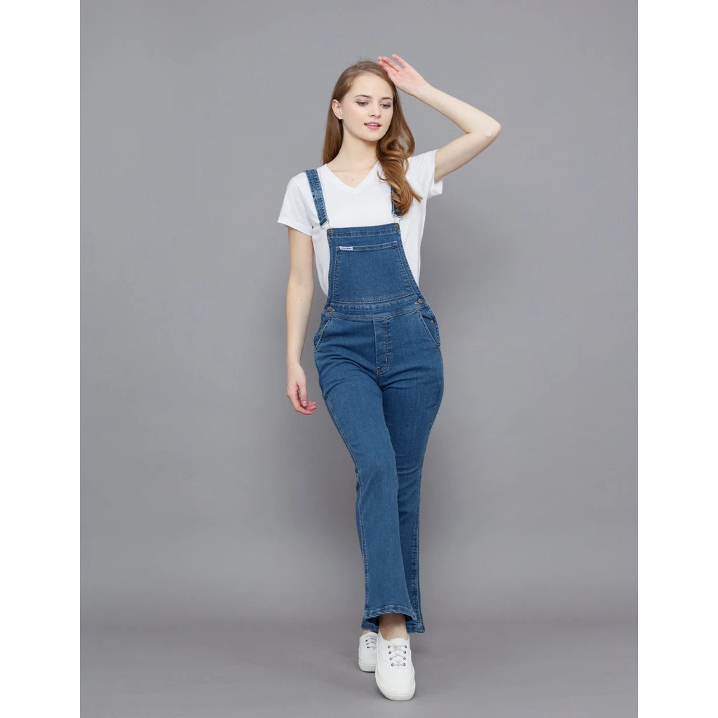 Neo Flare Denim Overall