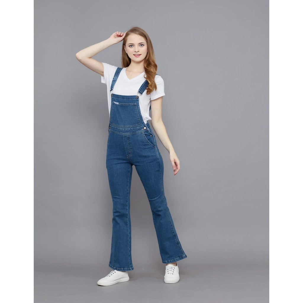 Neo Flare Denim Overall