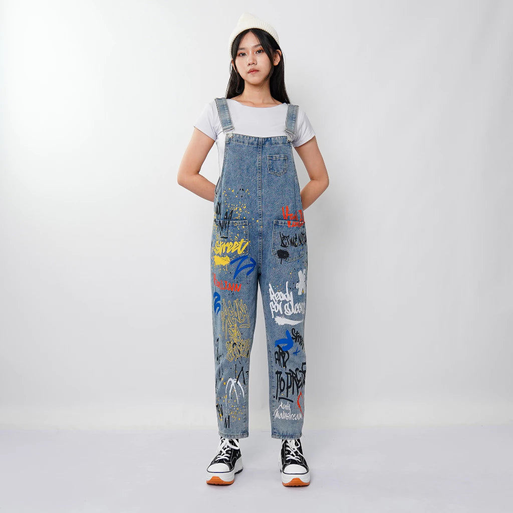 Street Splash Denim Overall