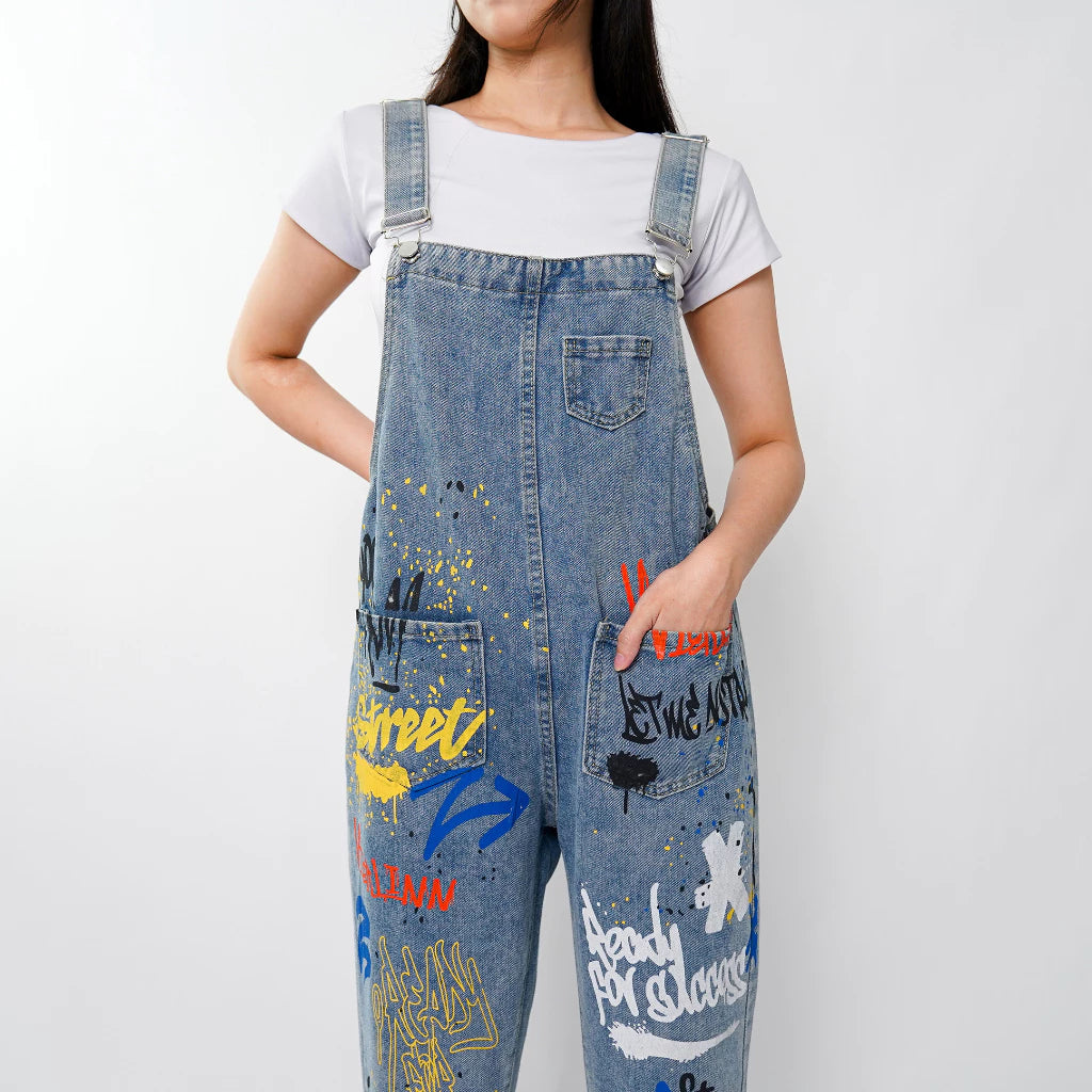 Street Splash Denim Overall