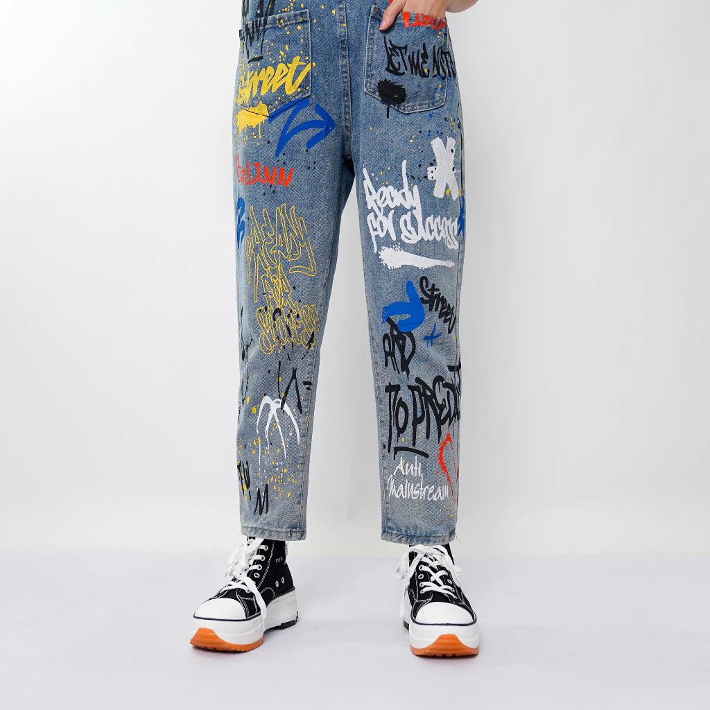 Street Splash Denim Overall
