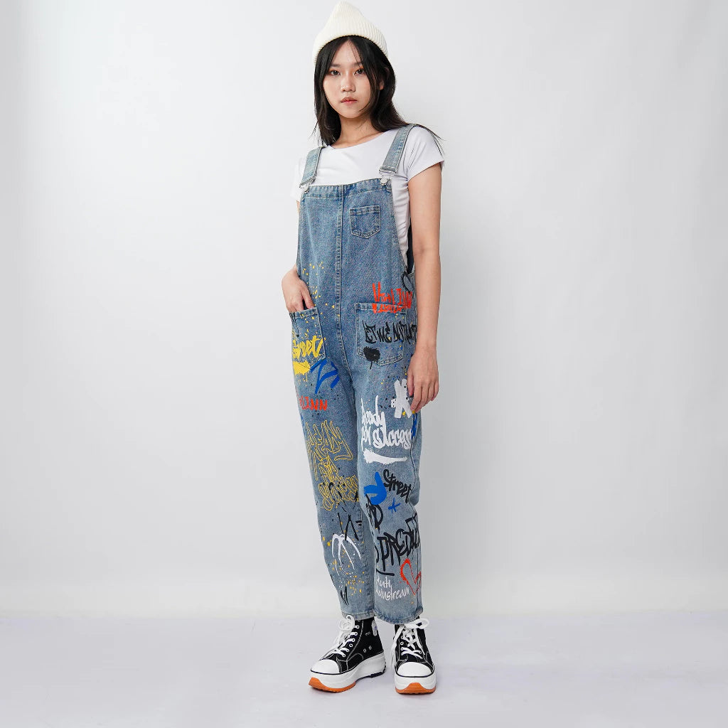 Street Splash Denim Overall