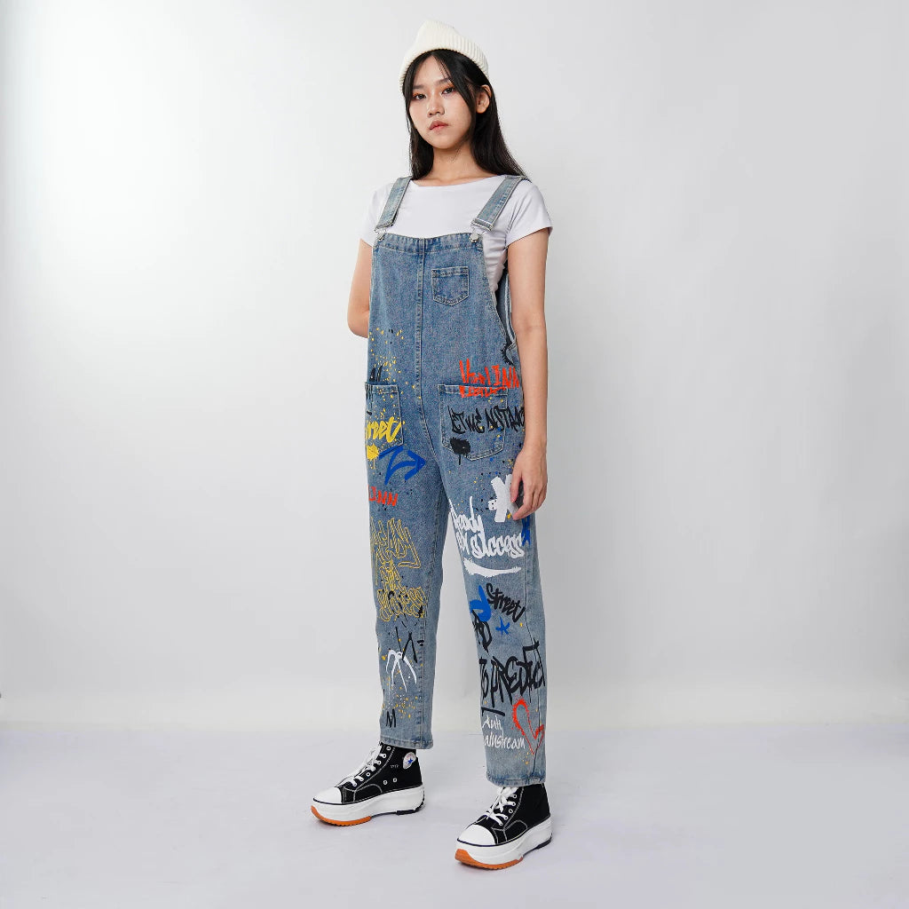 Street Splash Denim Overall