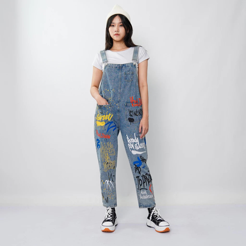 Street Splash Denim Overall
